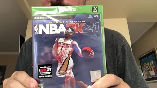 NBA 2K21 Xbox Series X Unboxing