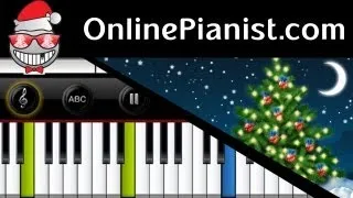 Christmas Carol - O Come, All Ye Faithful - Piano Tutorial