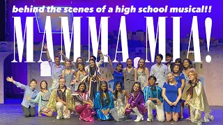 MAMMA MIA VLOG!! behind the scenes of a high school musical...