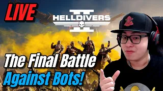 🔴 LIVE: Helldivers 2 | Final Battle against the Automatons! | Unite on DURGEN | Kill all BOTS!