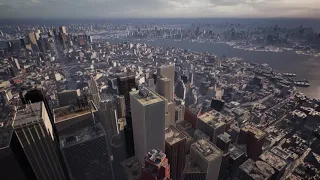 Fly around Matrix Awakens world |An Unreal Engine 5 | PlayStation 5