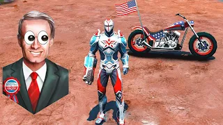 GANGSTAR VEGAS - CAPTAIN AMERICA / LEGION VS POLITICIAN | FOUNDING FATHER MISSION