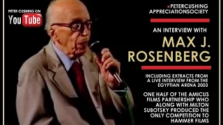 AN INTERVIEW WITH MAX J. ROSENBERG