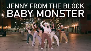 [DANCE IN PUBLIC] BABYMONSTER - 'Jenny from the Block' | Full Dance Cover by HUSH BOSTON