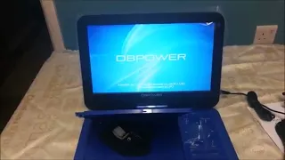 DBPOWER Portable DVD Player with Swivel Screen 10.5"