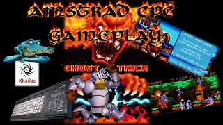 TEST#  ★ GHOST TRICK ★ GAMEPLAY ★ GGP ★AMSTRAD CPC ★