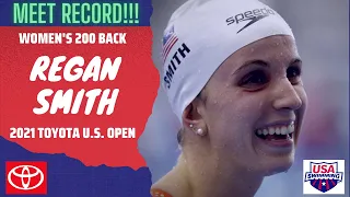 Regan Smith Blasts Meet Mark in Women’s 200M Backstroke | 2021 Toyota U.S. Open Championships