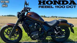 Honda Rebel 1100 DCT Test Ride and Specs