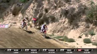 Pauls Jonass and Tim Gajser battle MXGP of The USA 2015