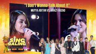 Sing Galing March 31, 2022 | "I Don't Wanna Talk About It" Khayzy Bueno vs Mutya Abitan Duelo-Oke