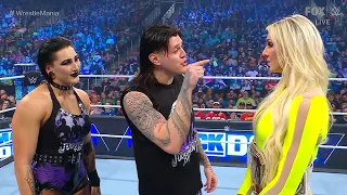 Rhea Ripley brutally attacks Charlotte Flair - WWE SmackDown 3/17/2023