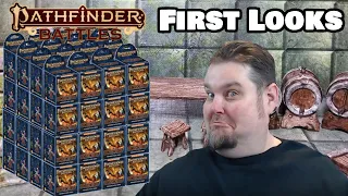 Pathfinder Battles Miniatures First Look --- Dungeons Deep Full Case Unboxing Part 1