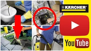 karcher pipe cleaning kit unboxing