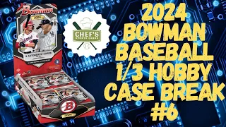 2024 BOWMAN BASEBALL 1/3 HOBBY CASE BREAK #6 - LIVE 5/11/2024