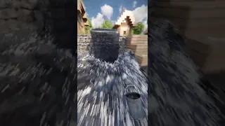 Realistic Creepers Jumping In The Pool / Minecraft RTX #shorts