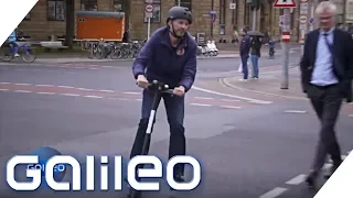 E-Scooter: Der Praxistest | Galileo | ProSieben