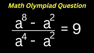 👍Math Olympiad Problem | This Is Just The Best Trick | Nice Algebra Solution...