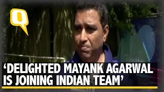 Delighted Mayank Agarwal Is Joining Indian Team: Sanjay Manjrekar | The Quint