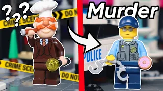 I built A Murder MYSTERY in LEGO City...