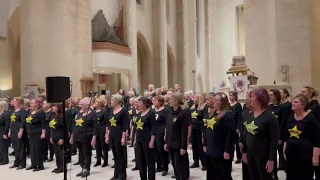 Rock Choir Sing Robbie Williams Angels at Guildford Cathedral