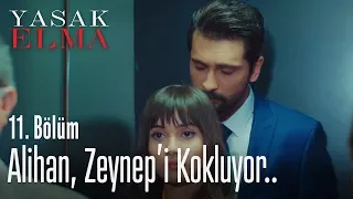 Alihan, Zeynep'i kokluyor.. - Yasak Elma 11. Bölüm