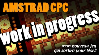 AMSTRAD CPC - 100% BASIC - mon jeu pour Noël (work in progress)