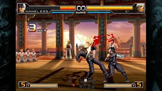 KOF 2002 UM 無名 NAMELESS Combo 1~5 renew 100%