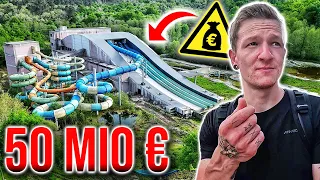 NIE ERÖFFNET! MULTIMILLIONEN WASSERPARK mit Rutschen!🌊💸 XXL LOST PLACE in Portugal!