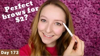 Elf Instant Lift Brow Pencil Review | Taupe | Day 173 of Trying New Makeup Every Day