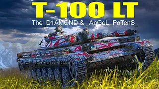 T-100 LT ● 8.6K & 7.8K DMG  ● WoT Blitz