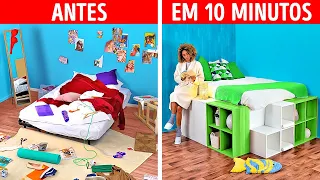 TRANSFORMAÇÃO INCRÍVEL DE UM QUARTO || MÓVEIS DIY PARA SUA CASA