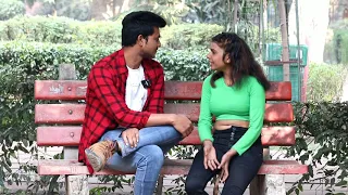 Size क्या है तुम्हारे 😂 || funny prank on cute girl || crazy vishal