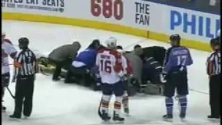 Keith Ballard Slashes Tomas Vokoun with his Stick (HQ)