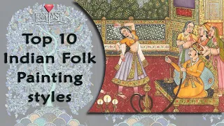 Top 10 Indian Folk Painting Styles