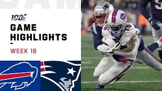 Bills vs. Patriots Week 16 Highlights | NFL 2019