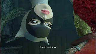 What Happens If You Talk To Ivy Immediately After Her Boss Fight? Rare Dialoge|  Batman Arkham City