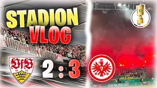 ES SOLLTE NICHT SEIN... | VfB Stuttgart vs Eintracht Frankfurt DFB Pokal VLOG