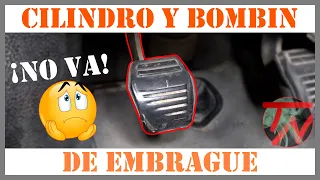 Como Purgar Embrague - Pedal suelto... | Cambiar Bombín de Embrague y Cilindro Receptor 🚐