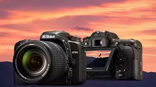 Зеркальная фотокамера Nikon D7500 среднего уровня