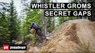 Local Kids Send HUGE Whistler Bike Park Gaps