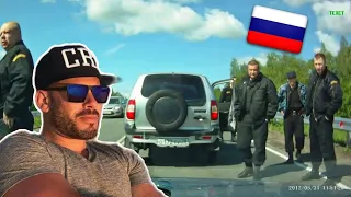 REACTION to Don't fu_k with Russian  police