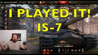 WarGaming Says IS-7 Should Go 70 km/hr so I Played It!