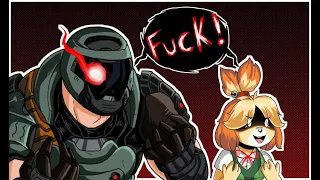 Isabelle x Doom slayer