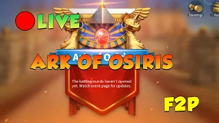 [🔴Live] Ark of Osiris cuối tuần cùng dân chơi F2P xD - Hướng dẫn Rise of Kingdoms - Mẹo Rok