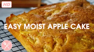 Easy Moist Apple Cake