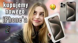 KUPIŁAM NAJNOWSZY IPHONE 15 pro max 😭 pierwsze odczucia