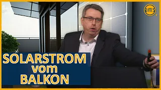 Strom selbst produzieren mit Balkonkraftwerk - lohnt sich das?