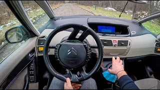 2007 Citroen C4 Picasso [1.6 HDi 109HP] |0-100| POV Test Drive #1592 Joe Black