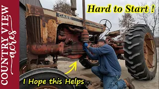 It's a Good Day to Work on Old Tractors