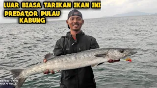 DIKIRA SANGKUT !! TERNYATA UMPAN TROLING DIHAJAR BARRACUDA BESAR